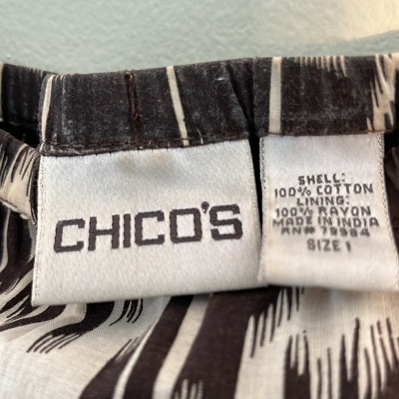 Chicos batik peasant skirt sequins - Picture 5 of 6